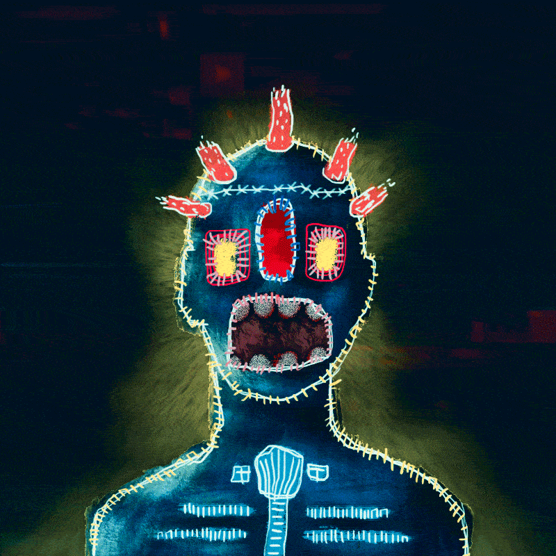 ExWhyZed_Degen giphyupload animation loop glitch GIF