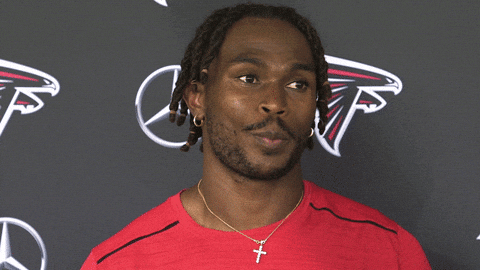 Say What Excuse Me GIF by Atlanta Falcons
