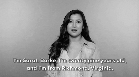sarah burke and i'm from richmond virginia GIF