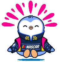 Meditating Race Driver Sticker by Pudgy Penguins