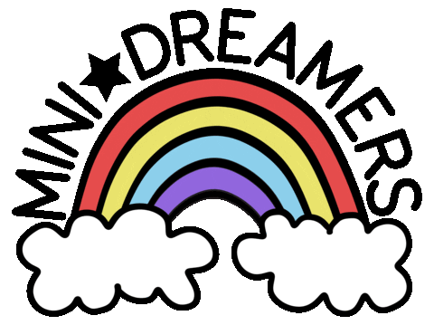 Rainbow Sticker by Mini Dreamers