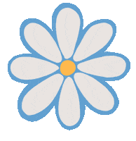Flower Power 60S Sticker by By Sauts // Alex Sautter (formerly Pretty Whiskey)