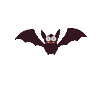 Halloween Bat Sticker by PLUS BRAND