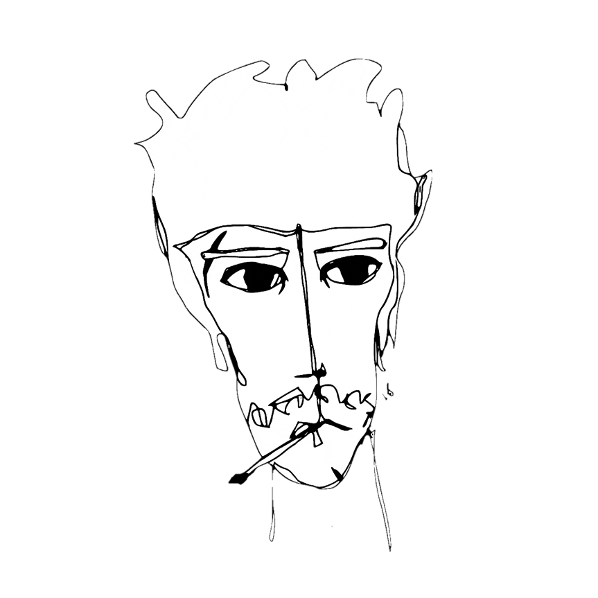 art smoking Sticker