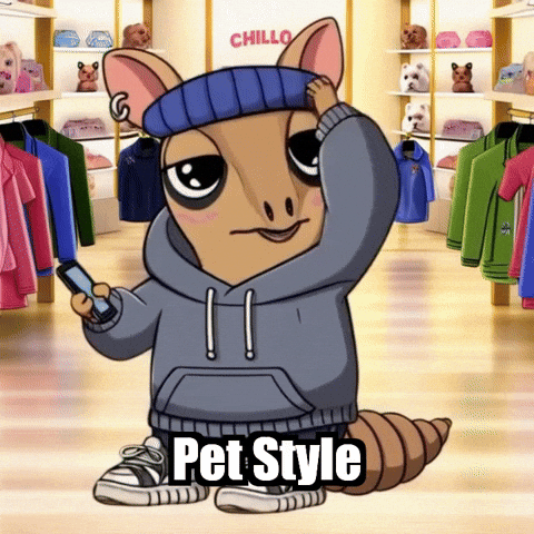 Fashion Pets GIF by Chillo Dillo