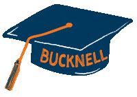 Celebration Graduation Sticker by Bucknell University