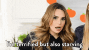 Scared Lets Eat GIF by Rosanna Pansino