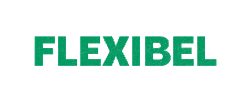 Typography Flexibel Sticker by Meenes