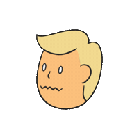 bckywng scared fainting bckywng cheetoman Sticker