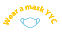 In Your Hands Mask Sticker by The City of Calgary