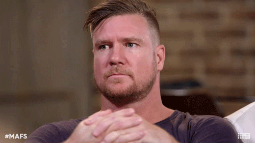 mafs wtf GIF by Married At First Sight Australia