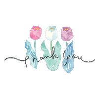 Thanks Spring Sticker by Tokyobanana