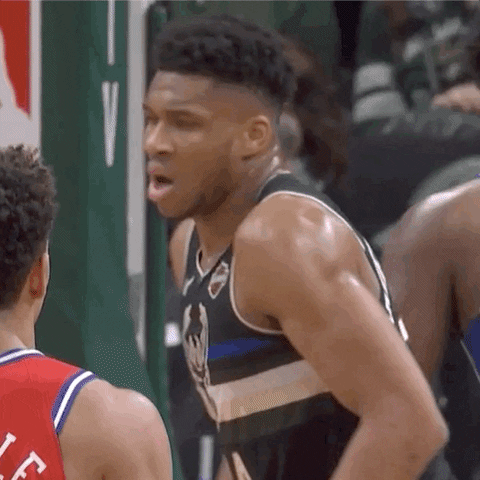Giannis Antetokounmpo Basketball GIF by Milwaukee Bucks