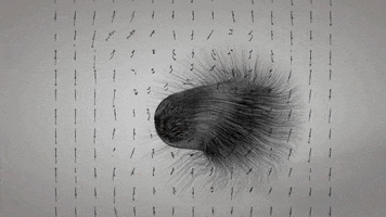 Floating Digital Art GIF