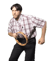 Party Guitar Sticker by Sonia Eryka