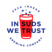 Go Vote Sticker by Indeed Brewing Company