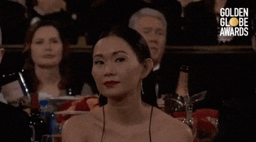 hong chau listening GIF by Golden Globes