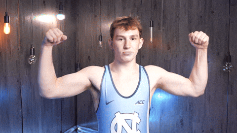 University Of North Carolina Wrestling GIF by UNC Tar Heels