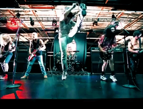 andrew w.k. party hard GIF