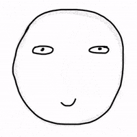 Funny Face Ok GIF by Barbara Pozzi