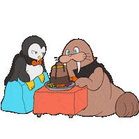 Shavedsnow Sticker by Vampire Penguin