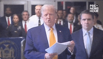 Donald Trump GIF by PBS News