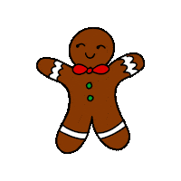 Christmas Gingerbread Sticker