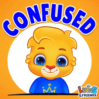 Confused Whats Going On GIF by Lucas and Friends by RV AppStudios