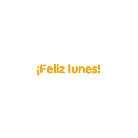 Feliz Lunes Sticker by Pao Vidal