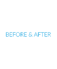 Before And After Hair Transformation Sticker by Walker Tape
