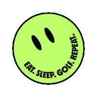 Happy Repeat Sticker by LIV Golf