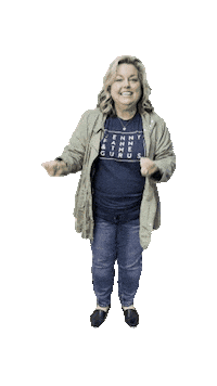 Happy Dance Sticker by Jenny Fann & The Gurus