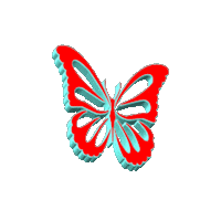 Mayanksuyal happy art colorful butterfly Sticker