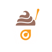 brixholdings food orange chocolate ol Sticker