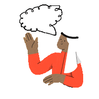 garodiz dubai arab habibi garo Sticker