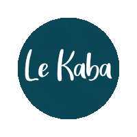 LeKaba blue green yellow ecolo Sticker
