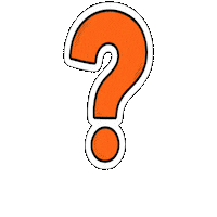 Question Interrogação Sticker by Thomas Maker