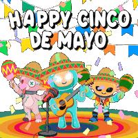 Cinco De Mayo Festival Sticker by Masters of Mayhem