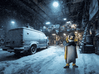 Snow Penguin GIF by HELLA Group