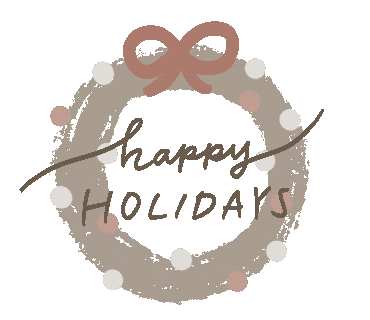 Wreathe Merry Christmas Sticker