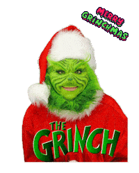 Christmas Grinch Sticker