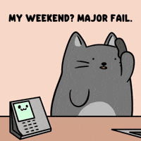 Sad Phone Call GIF by MESA My Emotional Support Animal