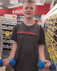 Lifting Weights Fitness GIF
