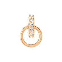 Yellow Gold Sticker by Maria Black Jewellery