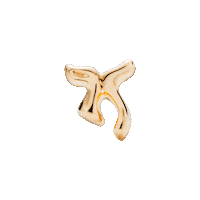 Yellow Gold Sticker by Maria Black Jewellery