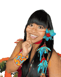 weena_tikuna india amazonas amazonia indio Sticker