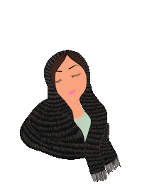 PammArt mujer oaxaca indigena pamm Sticker