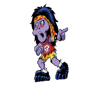 Click Lets Go Sticker by Craniacs World