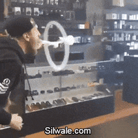smoking skills GIF by Silwale