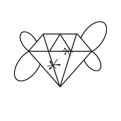 Diamond Brillo Sticker